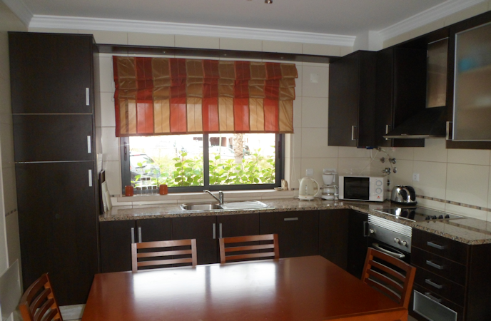 Kitchen and dining area